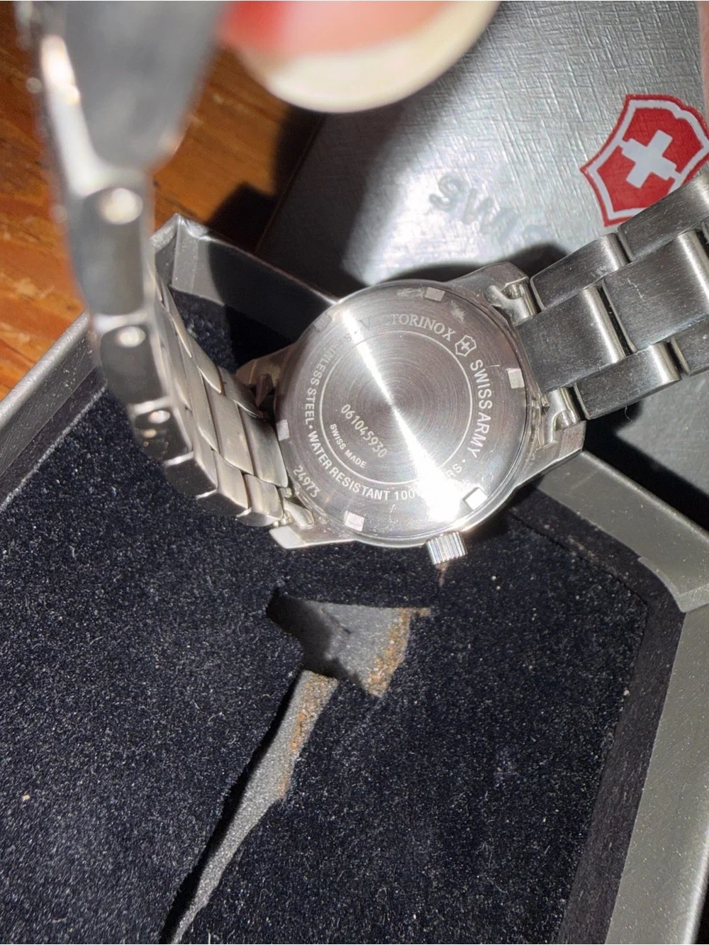 Women's Silver Stainless Steel Bracelet Watch - White Dial